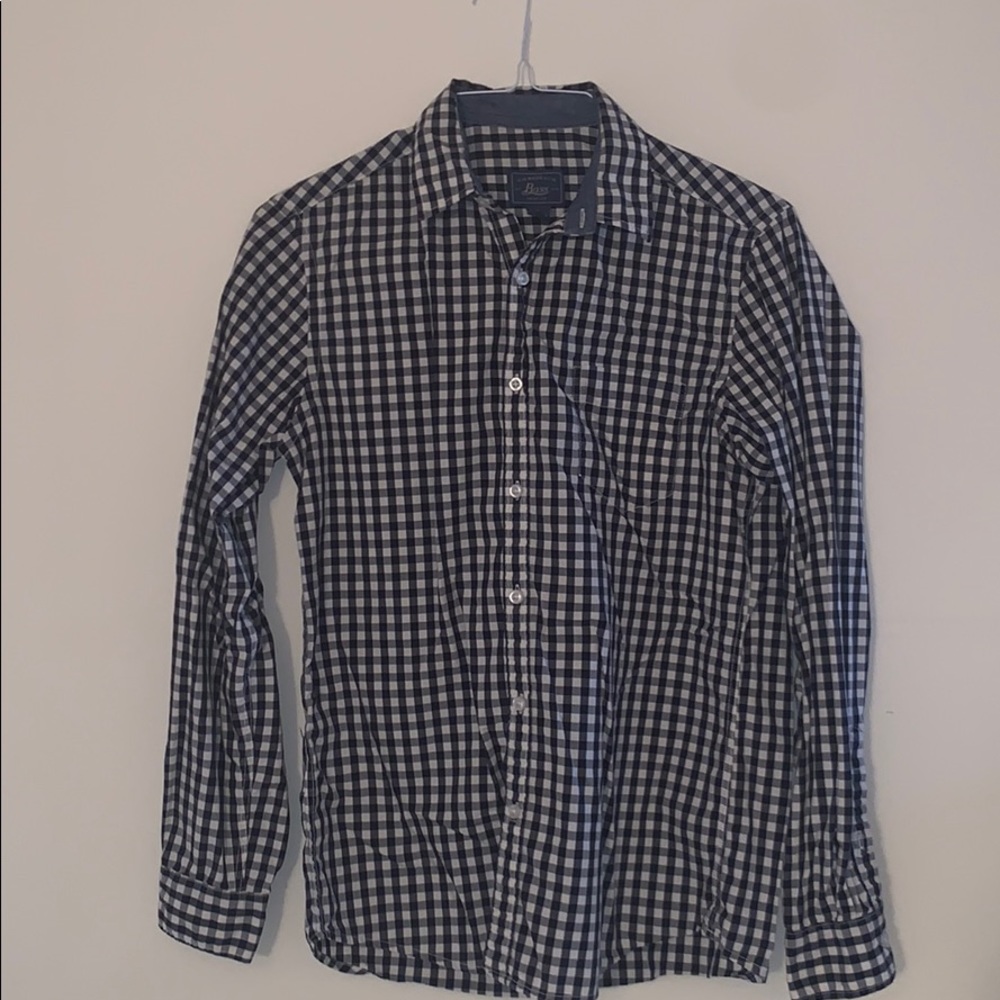 G.H. Bass & Co. Gingham Poplin Shirt